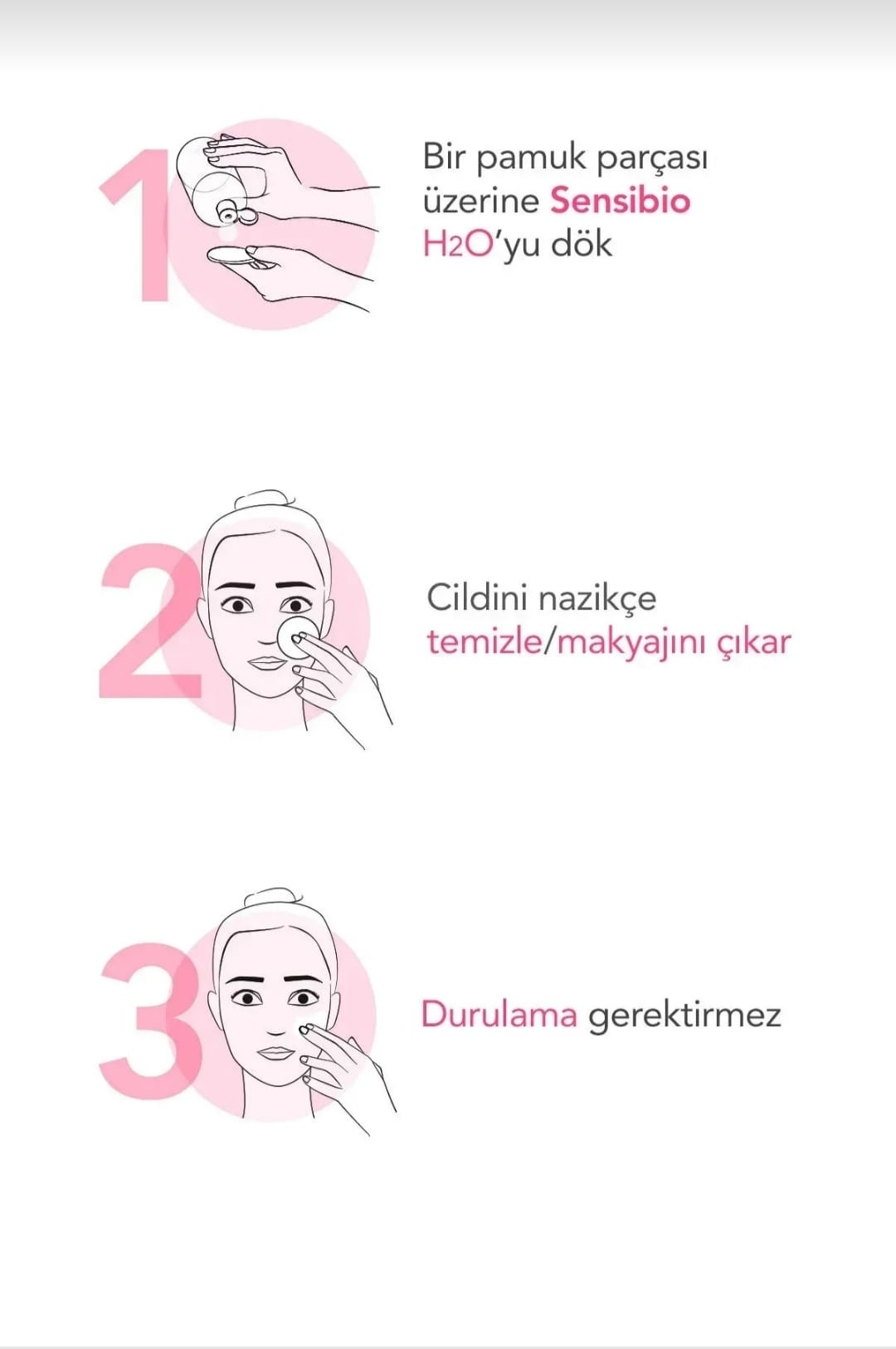 Bioderma Sensibio Makyaj Temizleme Suyu H20 250 ml