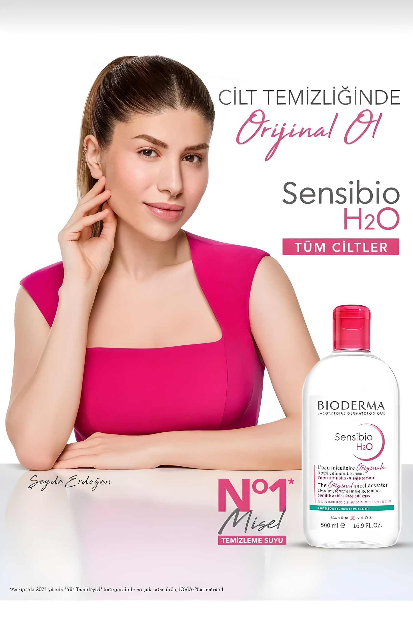 Bioderma Sensibio H2O Micellar Make-up Cleansing Water for Sensitive and Normal Skin 500 ml