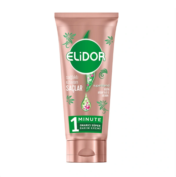 Elidor 1 Minute Repair Super Hair Care Cream Healthy Growing Hair 170 ml