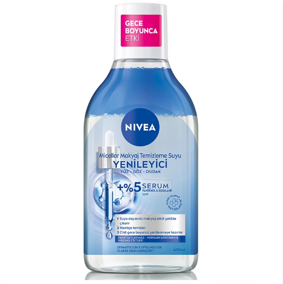 Nivea Renewing Micellar Make-up Cleansing Water with Serum 400 ml