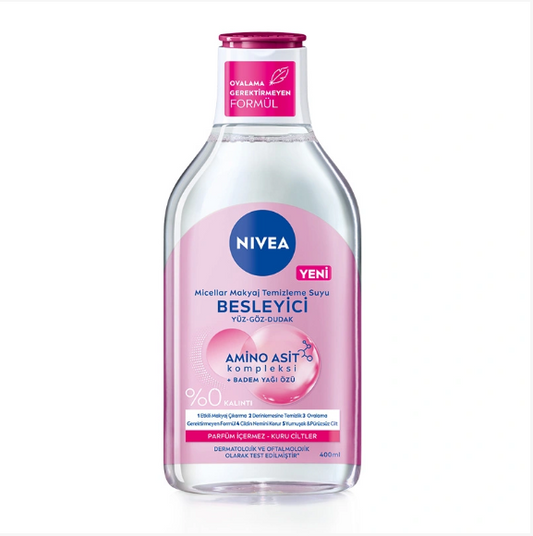 Nivea Micellar Nourishing Make-up Cleansing Water for Face, Eyes and Lips 400 ml