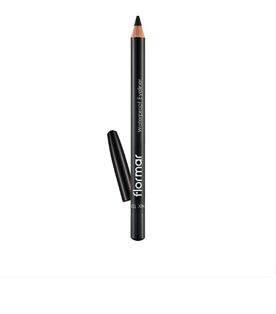 Flormar Waterproof and Intensely Pigmented Matte Eye Pencil 101 Black Ice