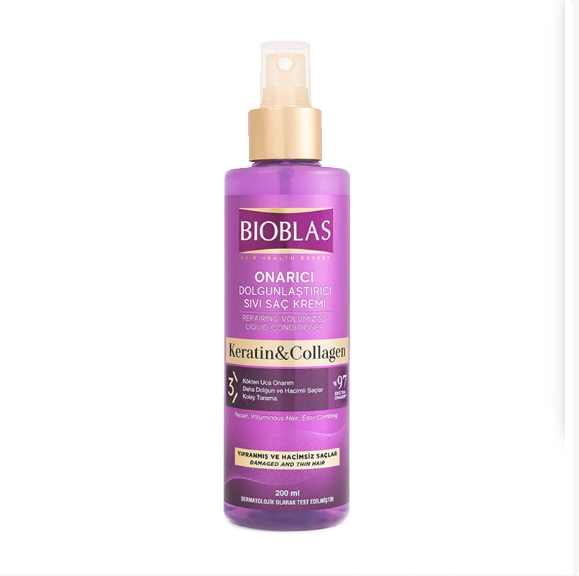 Bioblas Collagen & Keratin Liquid Conditioner 200 ml