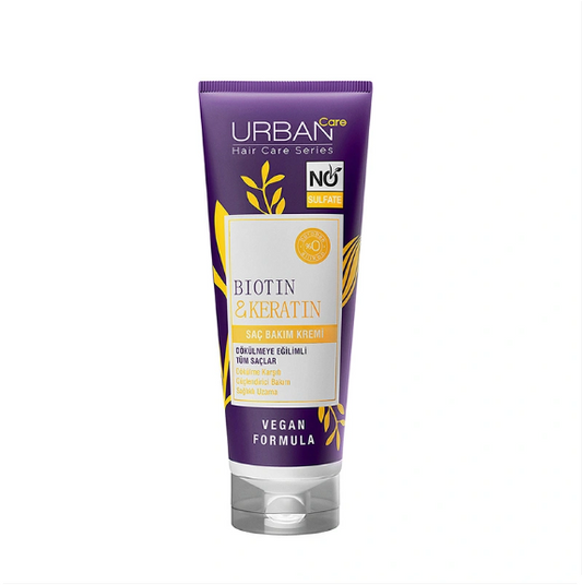 Urban Care Anti-Hall Biotin & Keratin Sulfate-Free Hair Care Cream 250 ml