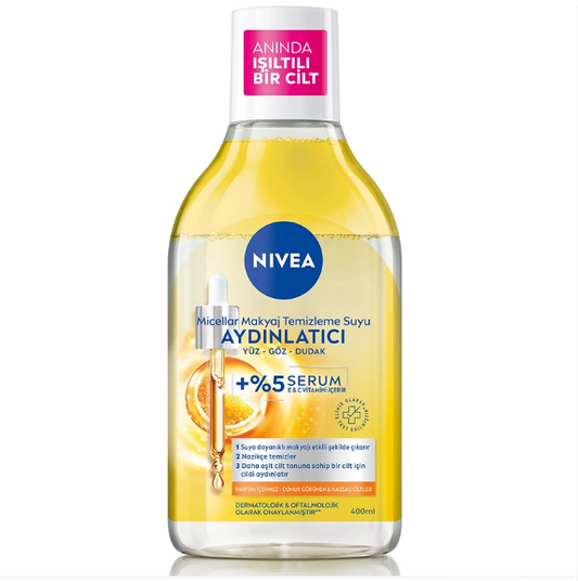 Nivea Brightening Micellar Make-up Cleansing Water with Serum 400 ml