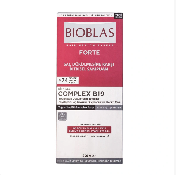 Bioblas Forte Shampoo 360 ml