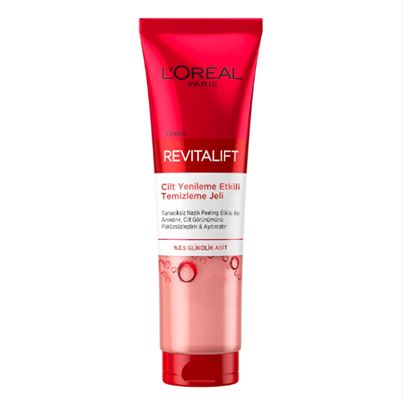 Loreal Paris Revitalift Skin Renewal Effective Cleansing Gel 150 ml (Glycolic Acid)