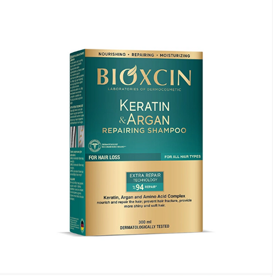 Bioxcin Keratin & Argan Repair Shampoo 300 ml