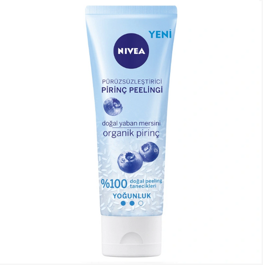 Nivea Smoothing Organic Rice Peeling 75 ml