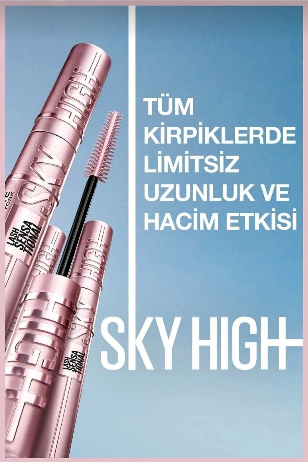 Lash Sensational Sky High Maybelline New York Mascara