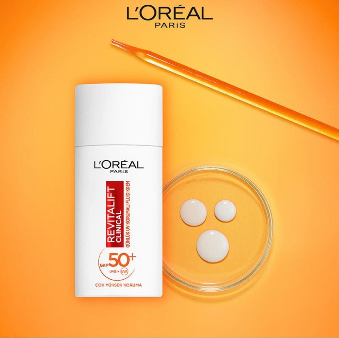 Revitalift Clinlical LOREAL SPF 50+ High protection daily sunscreen cream L'Oreal Paris