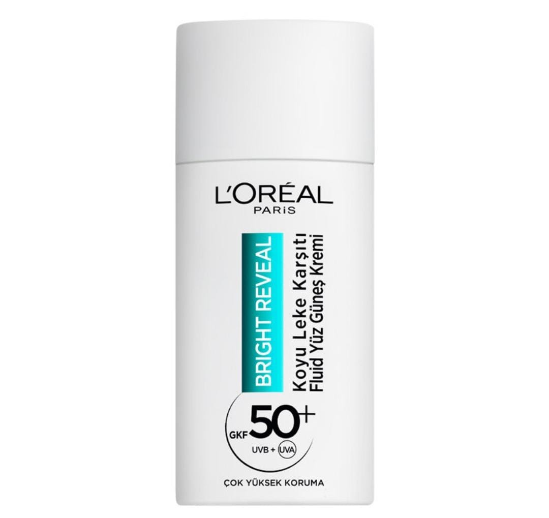 Bright Reveal LOREAL 50ml SPF 50+ Daily sun cream for the face L'Oreal Paris